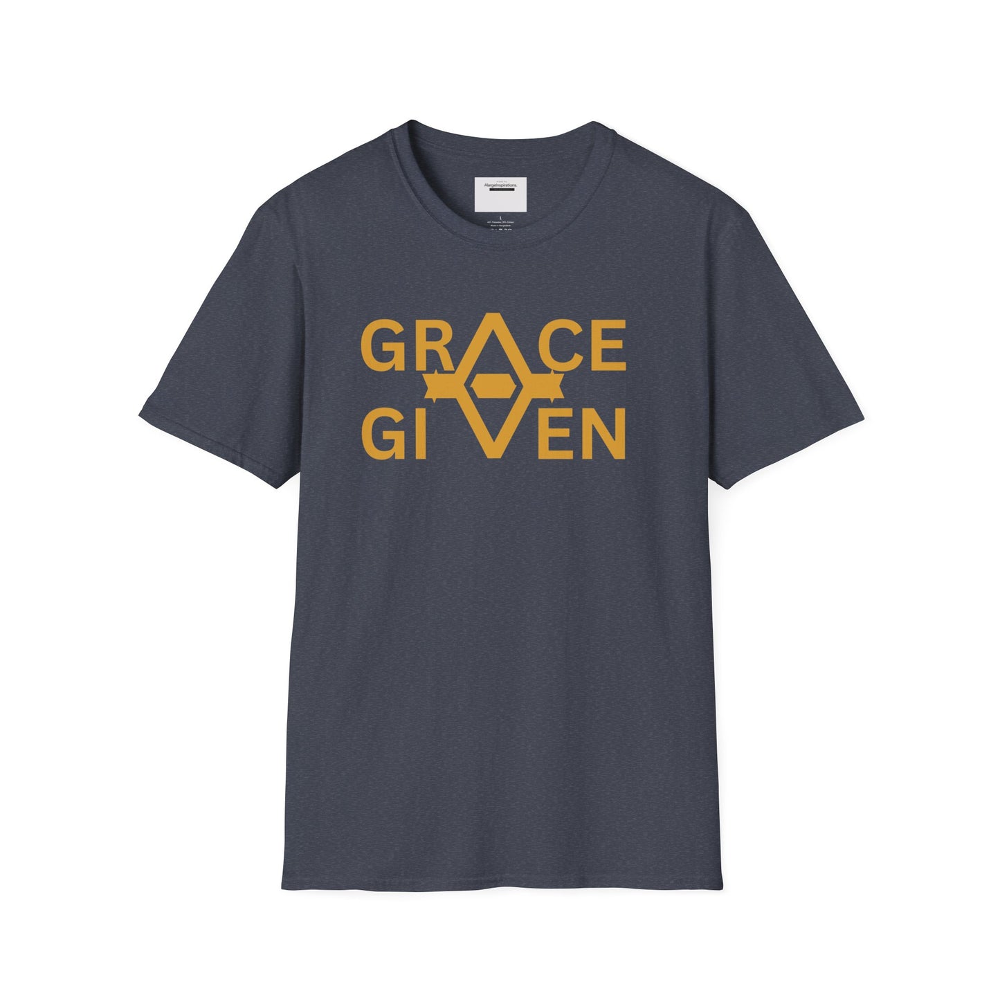 Inspirational Grace Given T-Shirt, Unisex Tee, Positive Affirmation Shirt, Spiritual Apparel,Minimalist Spiritual Apparel,Faith Inspired Tee