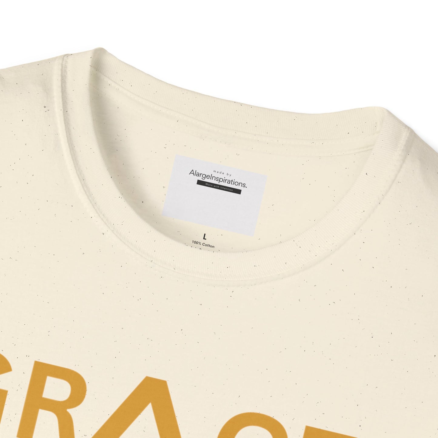 Inspirational Grace Given T-Shirt, Unisex Tee, Positive Affirmation Shirt, Spiritual Apparel,Minimalist Spiritual Apparel,Faith Inspired Tee