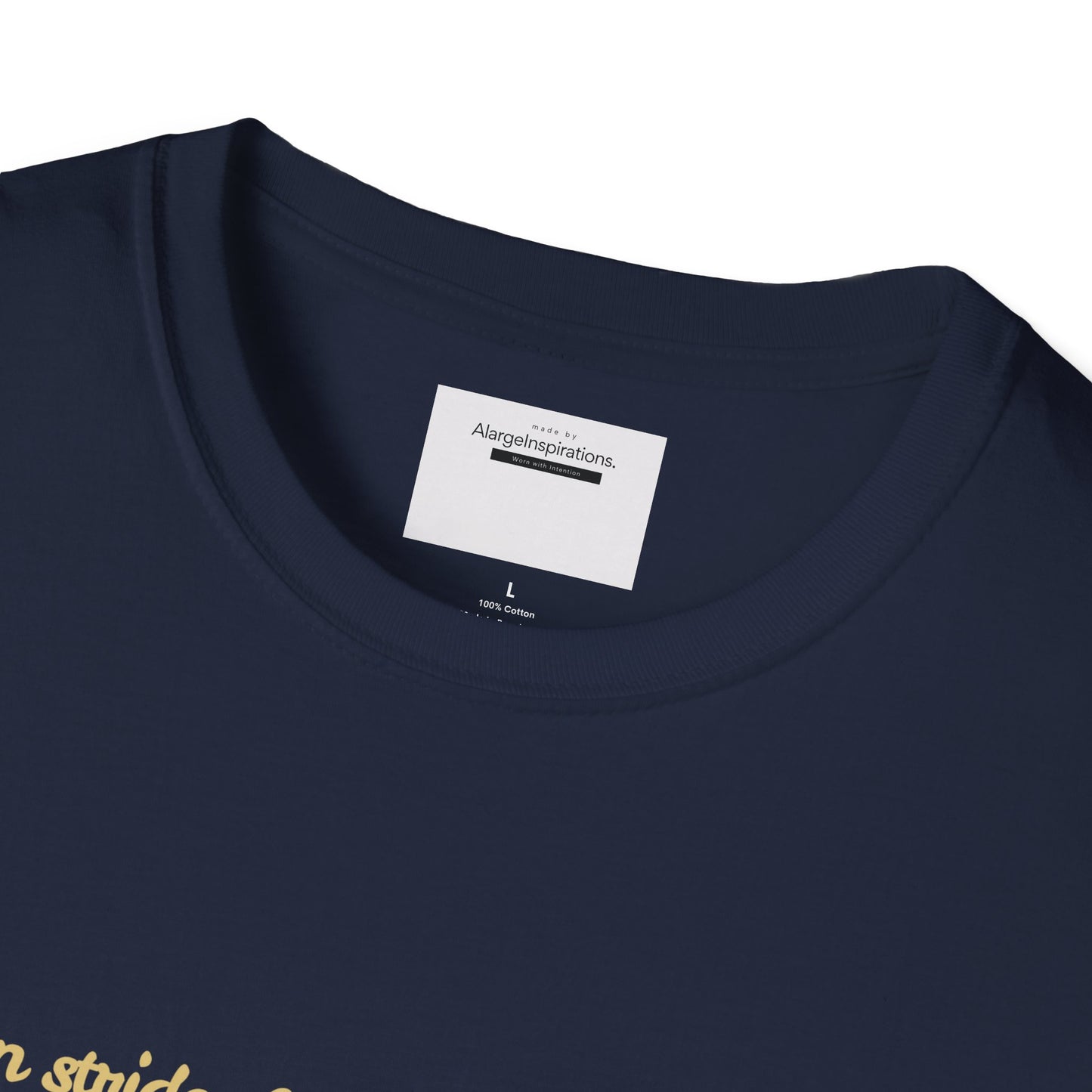Grace in Stride, Peace as Your Guide Graphic T-Shirt, Unisex T, Mindfulness Shirt, Minimalist Gift for Dove Lovers, Positive Quotes T-Shirt