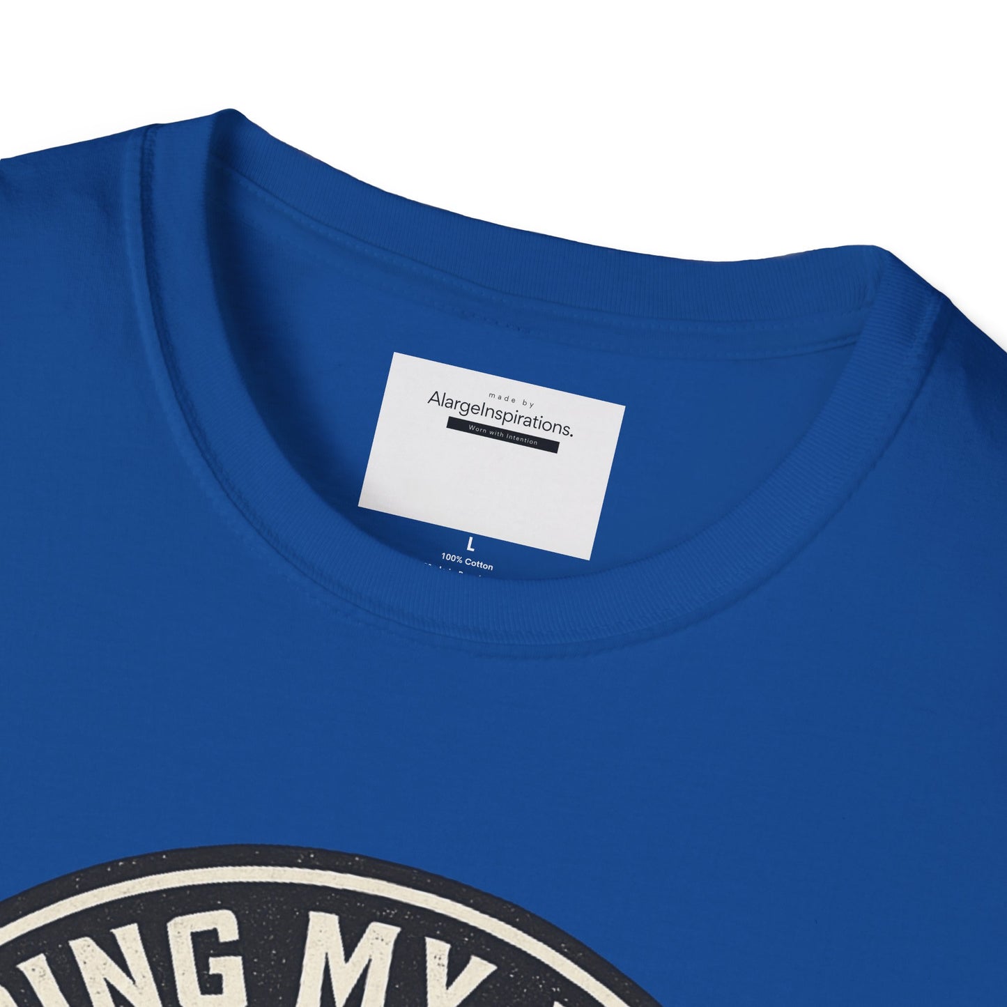 Doing My Part Mostly by Heart T-Shirt | Vintage Fitness Logo Tee | Gym Motivation Shirt | Athletic Grit Apparel