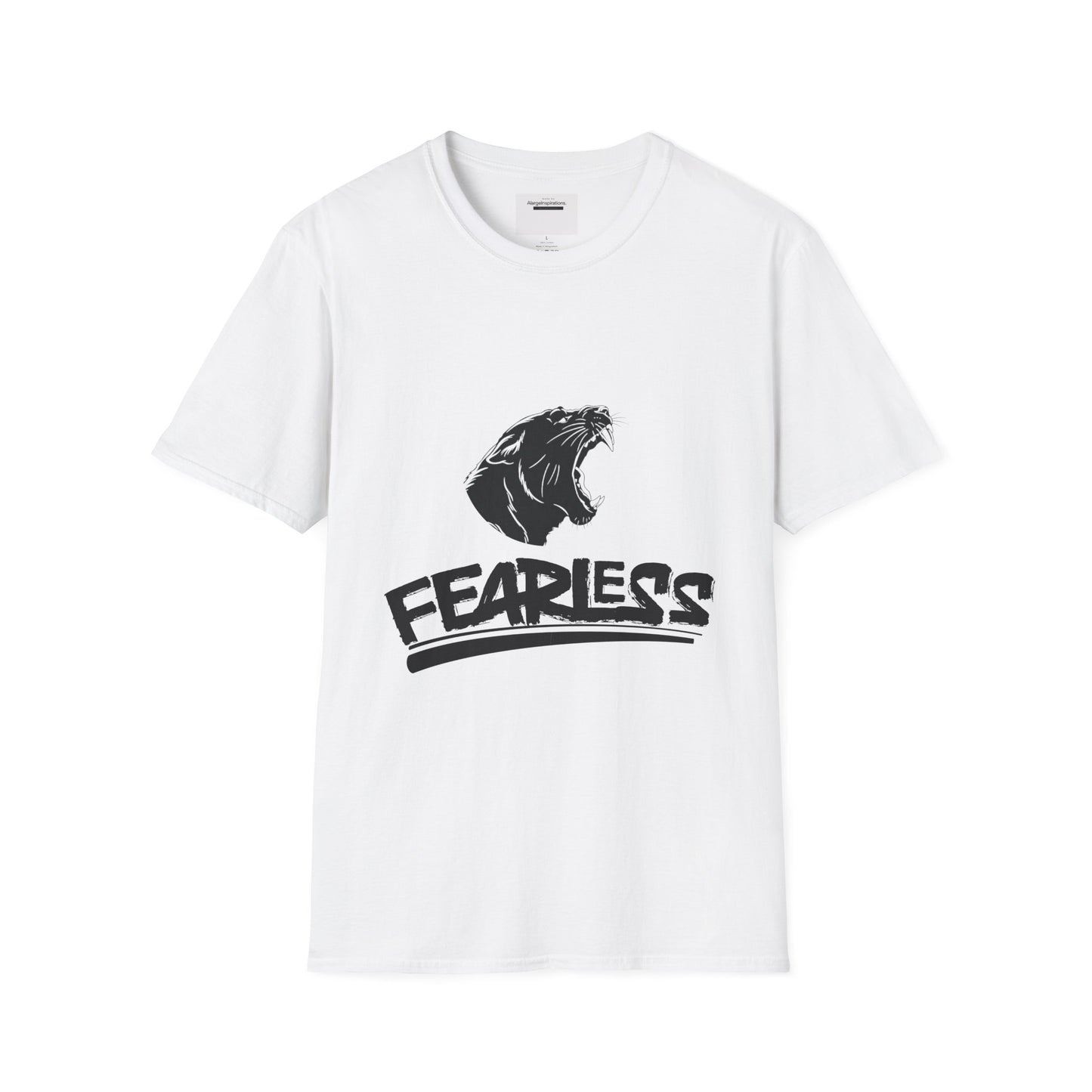 Fearless  Shirt | Faith Inspired T-Shirt for Women & Men | Bible Verse Courage Tee | Bold Minimalist Streetwear | Spiritual Gift