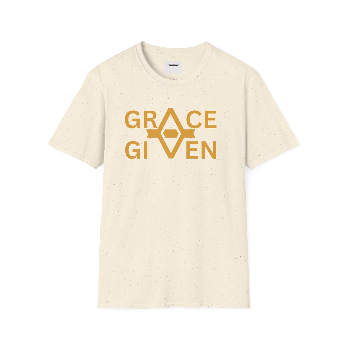 Inspirational Grace Given T-Shirt, Unisex Tee, Positive Affirmation Shirt, Spiritual Apparel,Minimalist Spiritual Apparel,Faith Inspired Tee