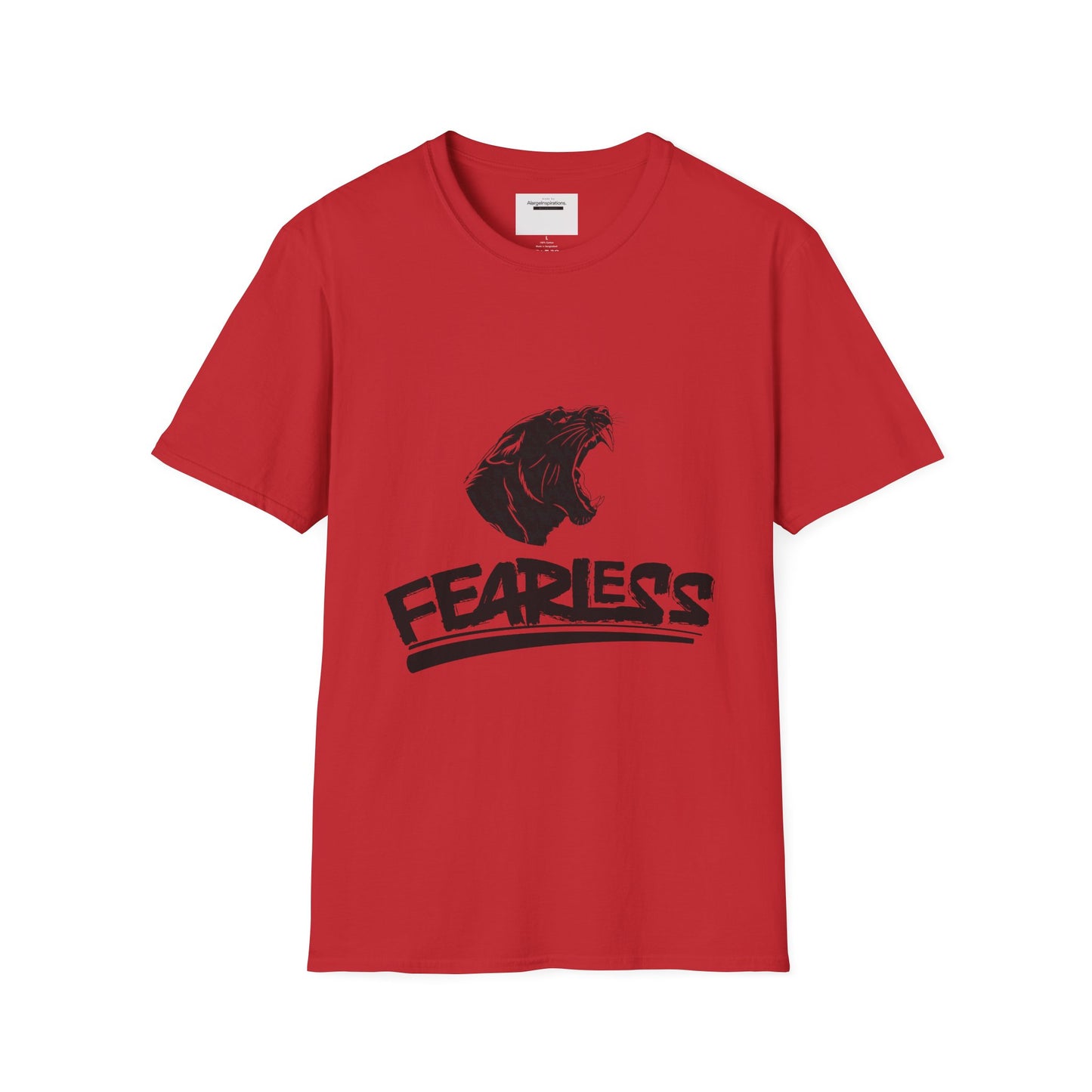 Fearless  Shirt | Faith Inspired T-Shirt for Women & Men | Bible Verse Courage Tee | Bold Minimalist Streetwear | Spiritual Gift