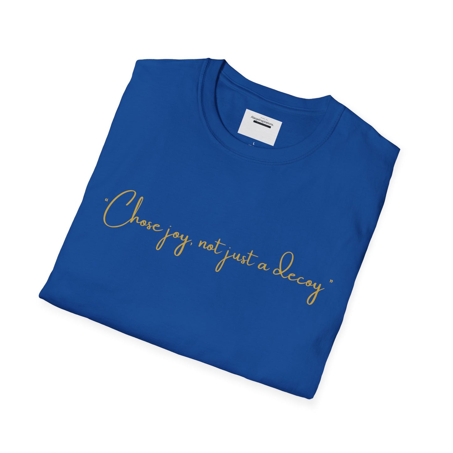 Inspirational Quote T-Shirt, Motivational Tee, Gift for Her, Casual Wear, Affirmation Shirt, Birthday Present, Simple Word-Only Typography