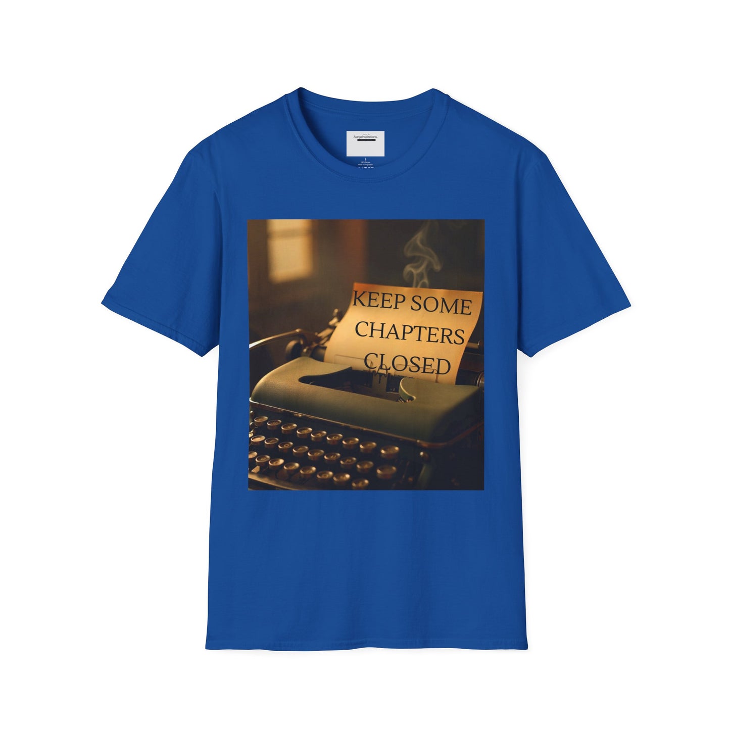 Inspirational Quote T-Shirt | Keep Some Chapters Closed, Gift Idea, Literary Tee, Unisex Apparel, Cozy Outfit, Vintage Quote Shirt,