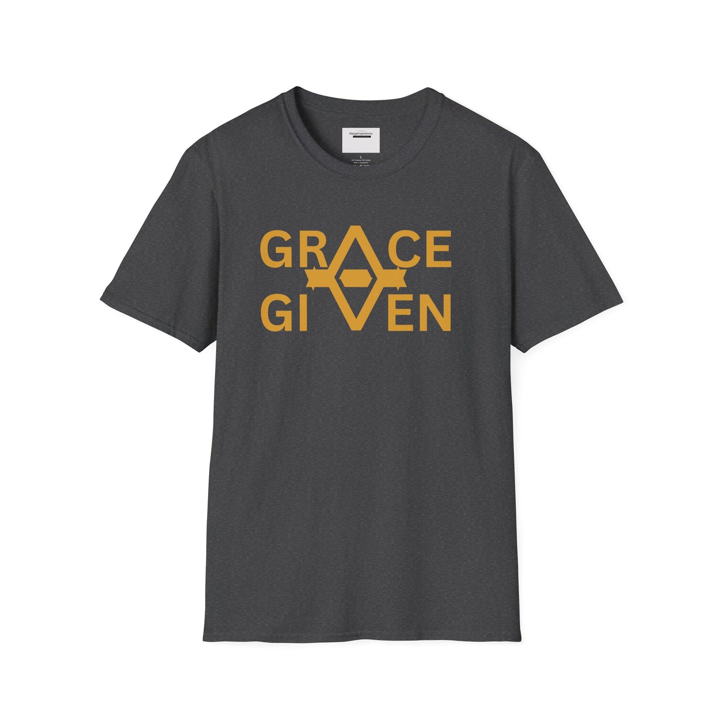 Inspirational Grace Given T-Shirt, Unisex Tee, Positive Affirmation Shirt, Spiritual Apparel,Minimalist Spiritual Apparel,Faith Inspired Tee