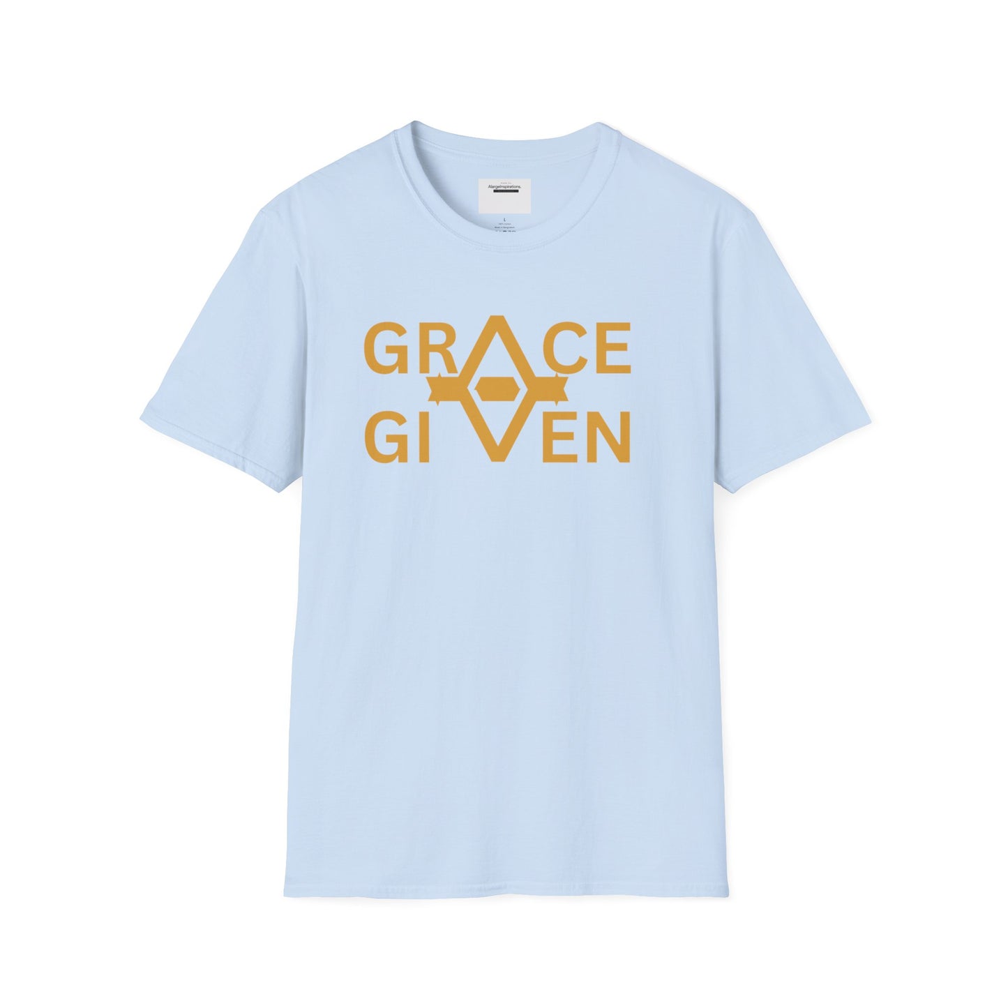 Inspirational Grace Given T-Shirt, Unisex Tee, Positive Affirmation Shirt, Spiritual Apparel,Minimalist Spiritual Apparel,Faith Inspired Tee
