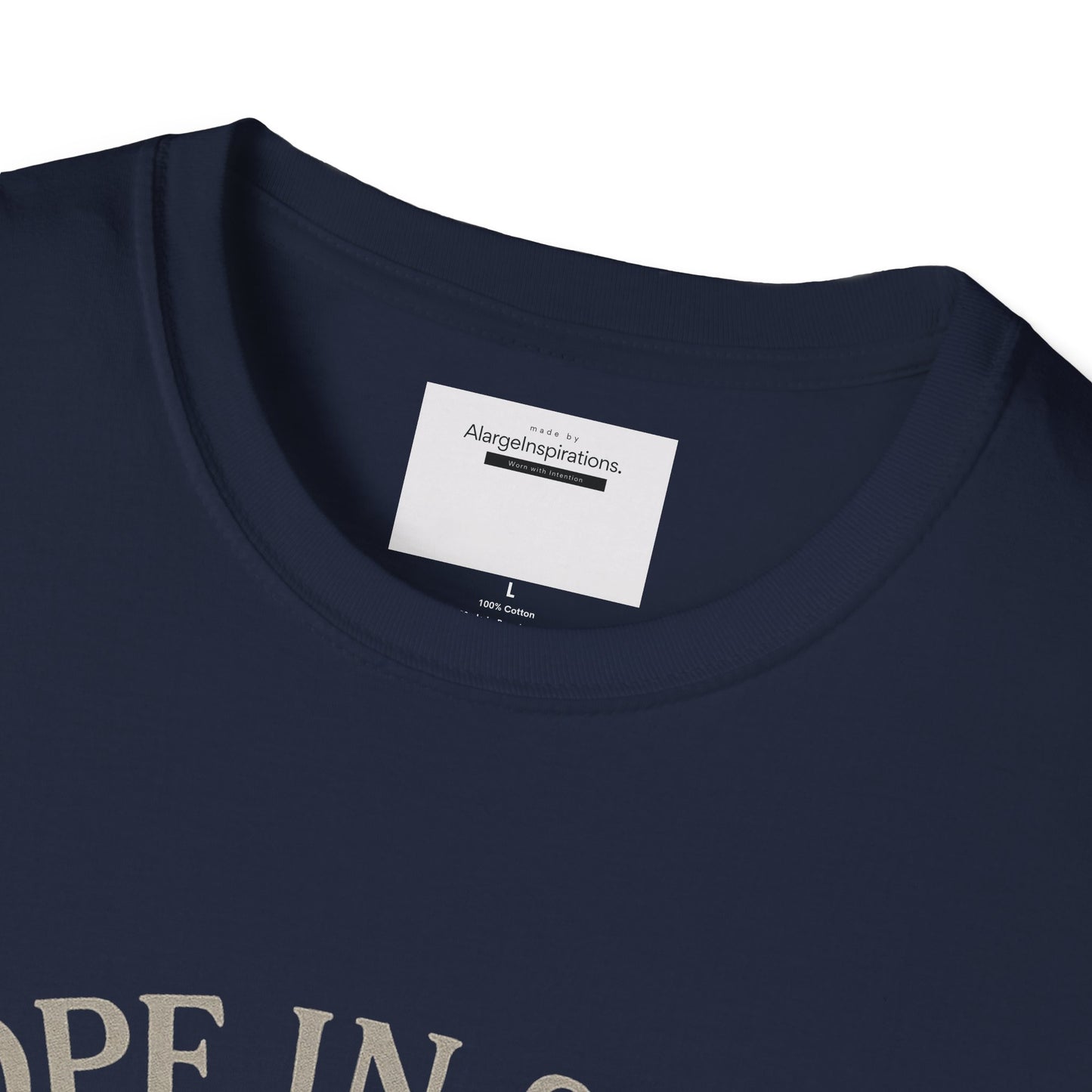 Hope in Sight, Keep Shining Bright, Starry Night Inspired T-Shirt | Inspirational Quote Tee, Gift Idea, Motivational Apparel, Hopeful Style