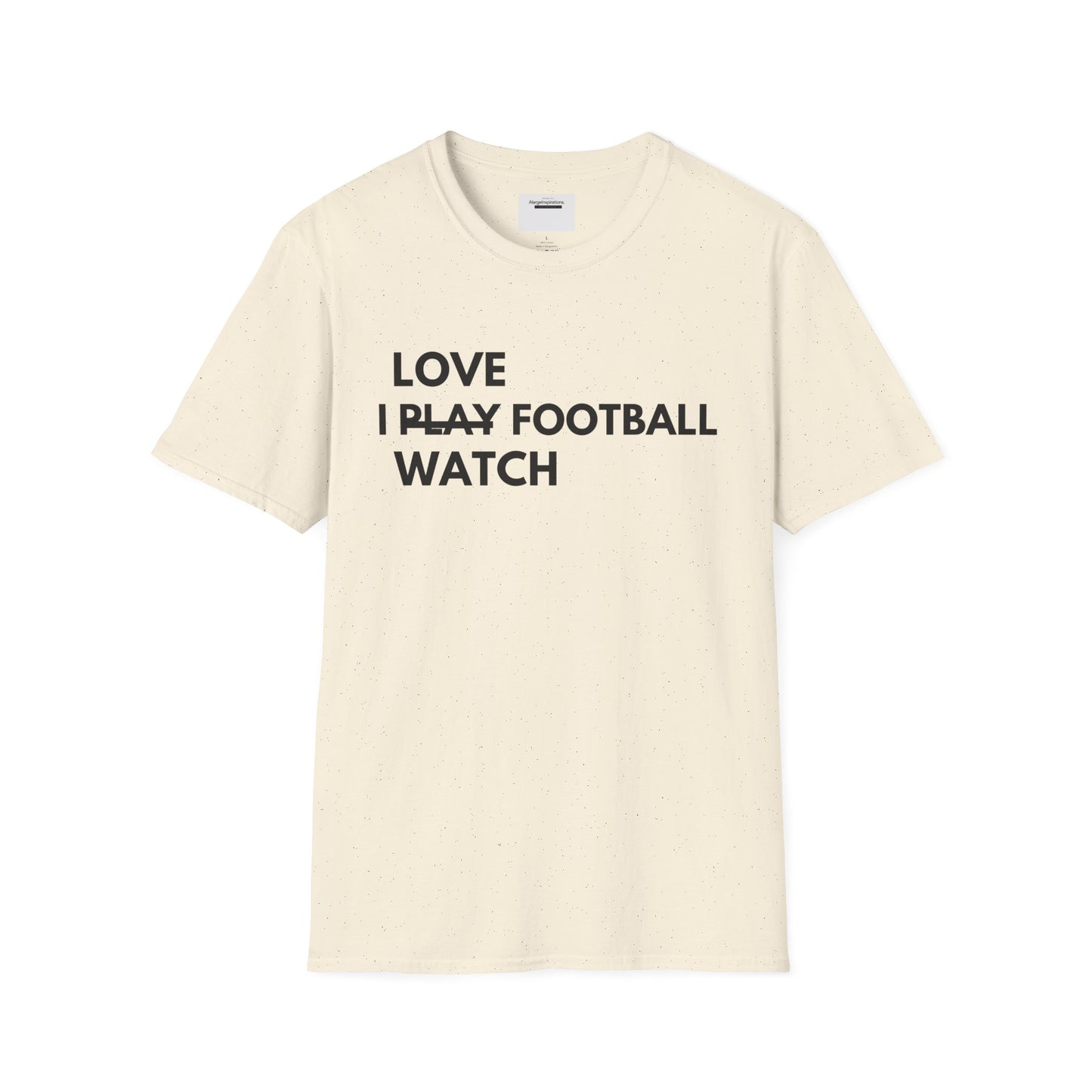 Unisex Sports Love T-Shirt, Sports Fan Tee, Gift for Soccer Lovers, Casual Wear, Game Day Top,Game Day tee, Gift for Football Fans, Golf Tee