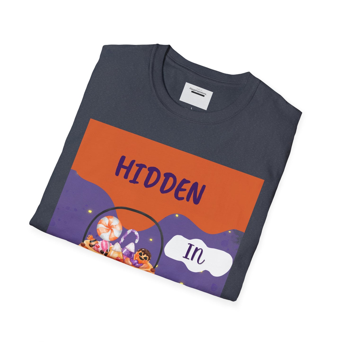 Halloween Pumpkin T-Shirt | Hidden in Plain Sight | Keep It Private T-Shirt for Fall, Keep It Private. Wear It Bold, Spooky Season,