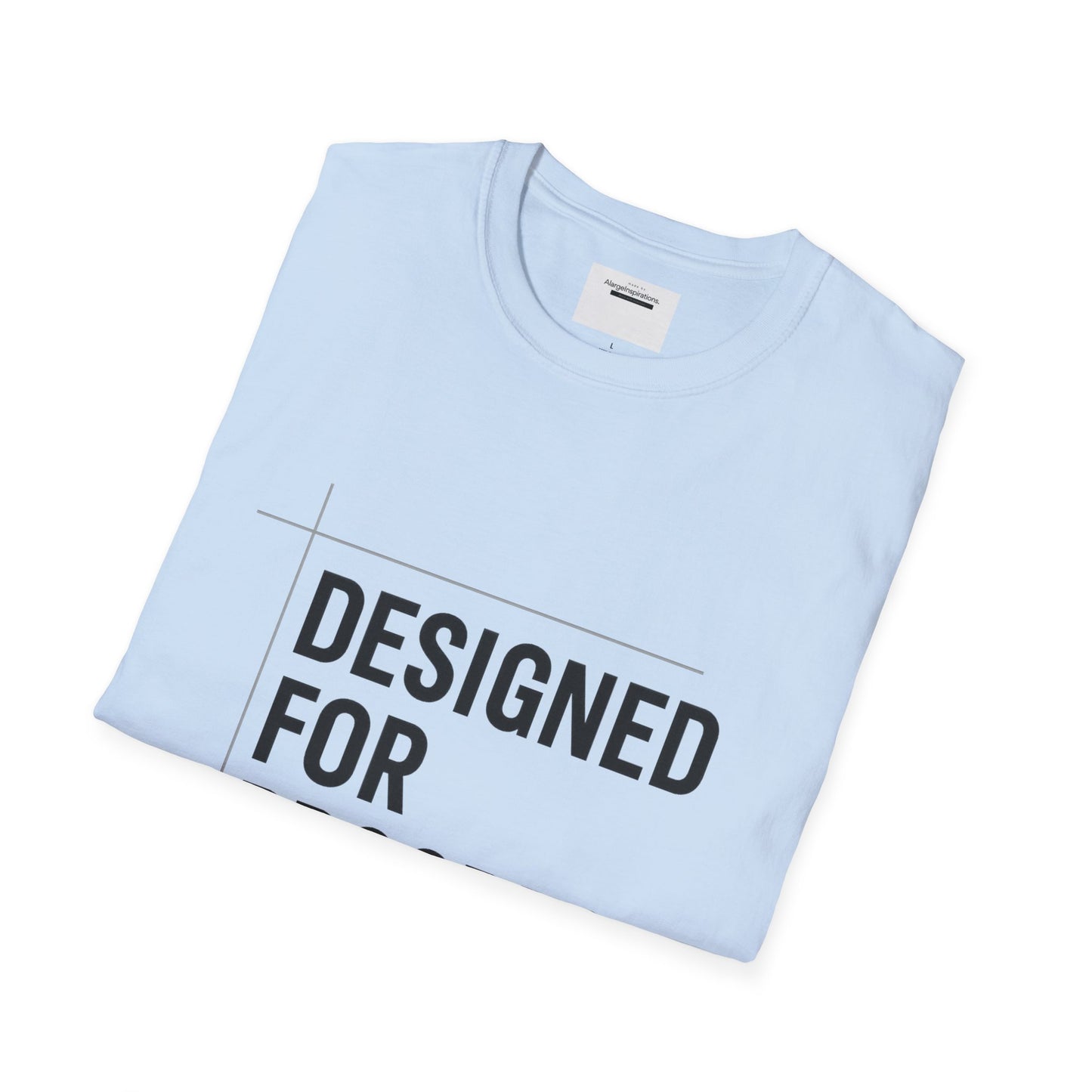 Designed for Progress Shirt , Blueprint Style Motivational Tee, Minimalist Technical Design, Engineer Designer Mindset, Growth QuoteShirt