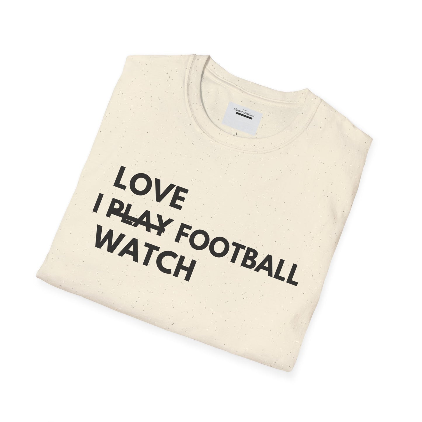 Unisex Sports Love T-Shirt, Sports Fan Tee, Gift for Soccer Lovers, Casual Wear, Game Day Top,Game Day tee, Gift for Football Fans, Golf Tee