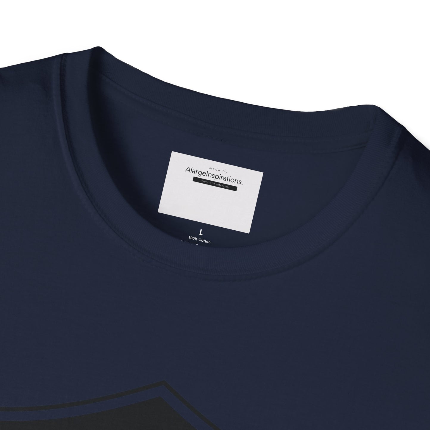 Protect Your Peace Shirt | Minimalist Shield Design, Mental Health Quote T-Shirt, Calm Strength Affirmation Apparel