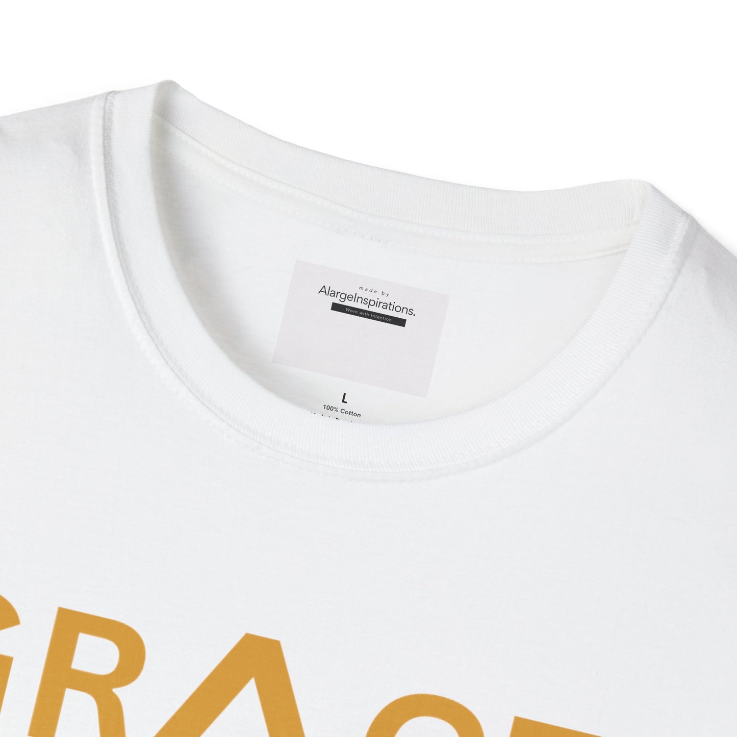 Inspirational Grace Given T-Shirt, Unisex Tee, Positive Affirmation Shirt, Spiritual Apparel,Minimalist Spiritual Apparel,Faith Inspired Tee