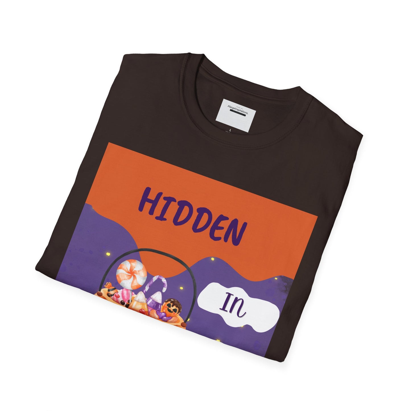 Halloween Pumpkin T-Shirt | Hidden in Plain Sight | Keep It Private T-Shirt for Fall, Keep It Private. Wear It Bold, Spooky Season,
