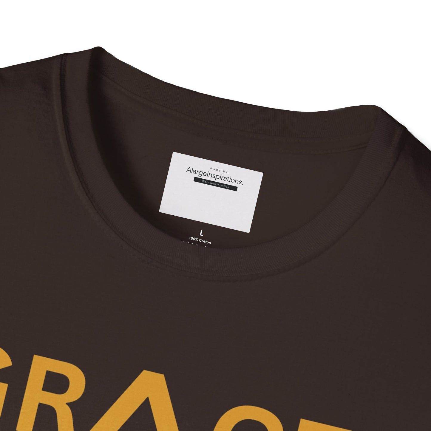 Inspirational Grace Given T-Shirt, Unisex Tee, Positive Affirmation Shirt, Spiritual Apparel,Minimalist Spiritual Apparel,Faith Inspired Tee