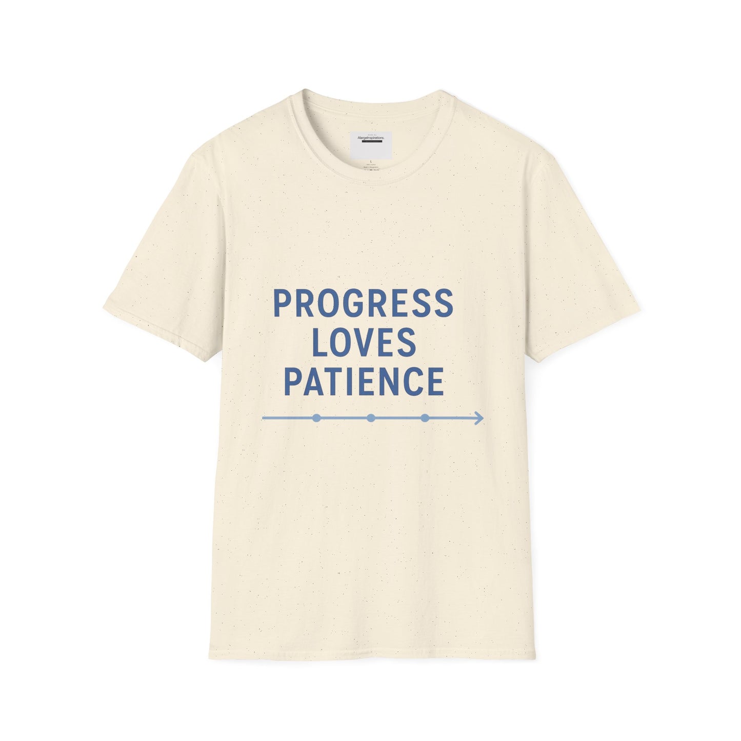 Progress Loves Patience Blueprint Timeline | Minimal Motivational Quote | Growth Mindset Wall Art | Planner & Engineer Inspiration