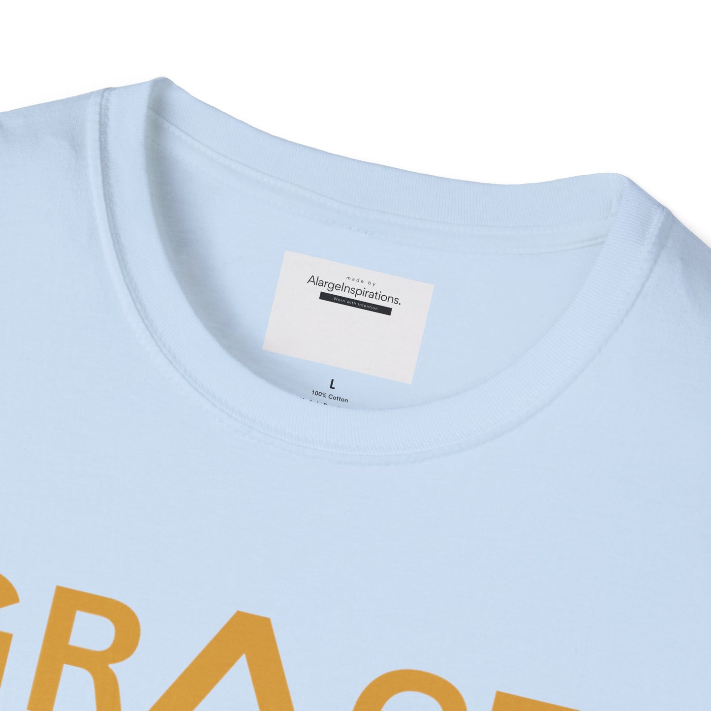 Inspirational Grace Given T-Shirt, Unisex Tee, Positive Affirmation Shirt, Spiritual Apparel,Minimalist Spiritual Apparel,Faith Inspired Tee