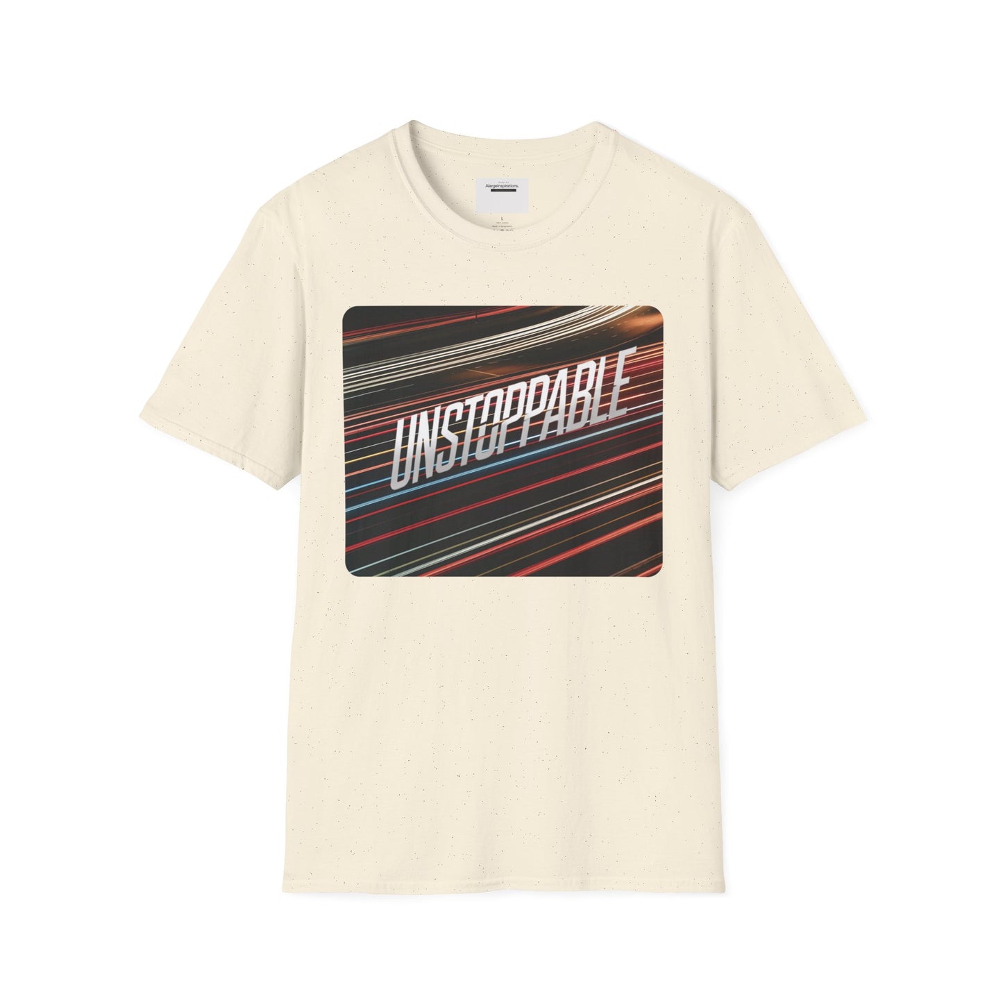 Unstoppable Unisex Softstyle T-Shirt, Motivational Shirt, Fitness Wear, Casual Outfit, Gift for Him/Her, Everyday Apparel, Goal getter,