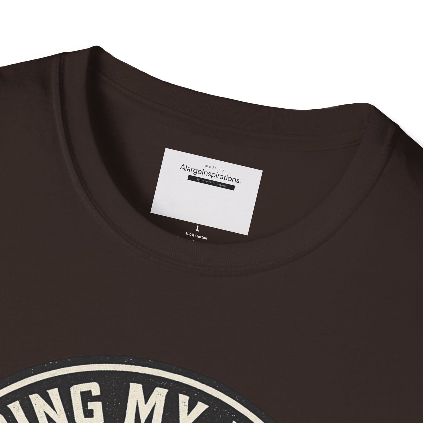 Doing My Part Mostly by Heart T-Shirt | Vintage Fitness Logo Tee | Gym Motivation Shirt | Athletic Grit Apparel