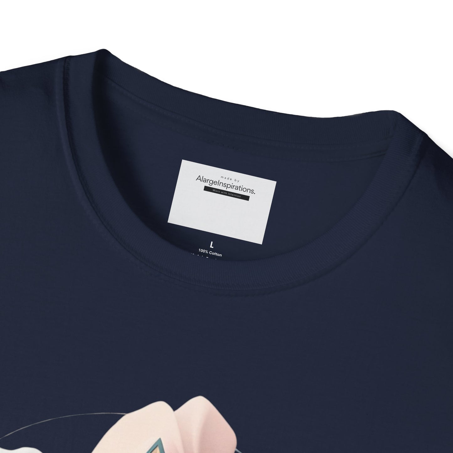 Blooming Vibes Unisex Softstyle T-Shirt, Floral Tee, Feminine Style Shirt, Spring Outfit, Gift for Her, Nature Lover Tee,Self Love Shirt