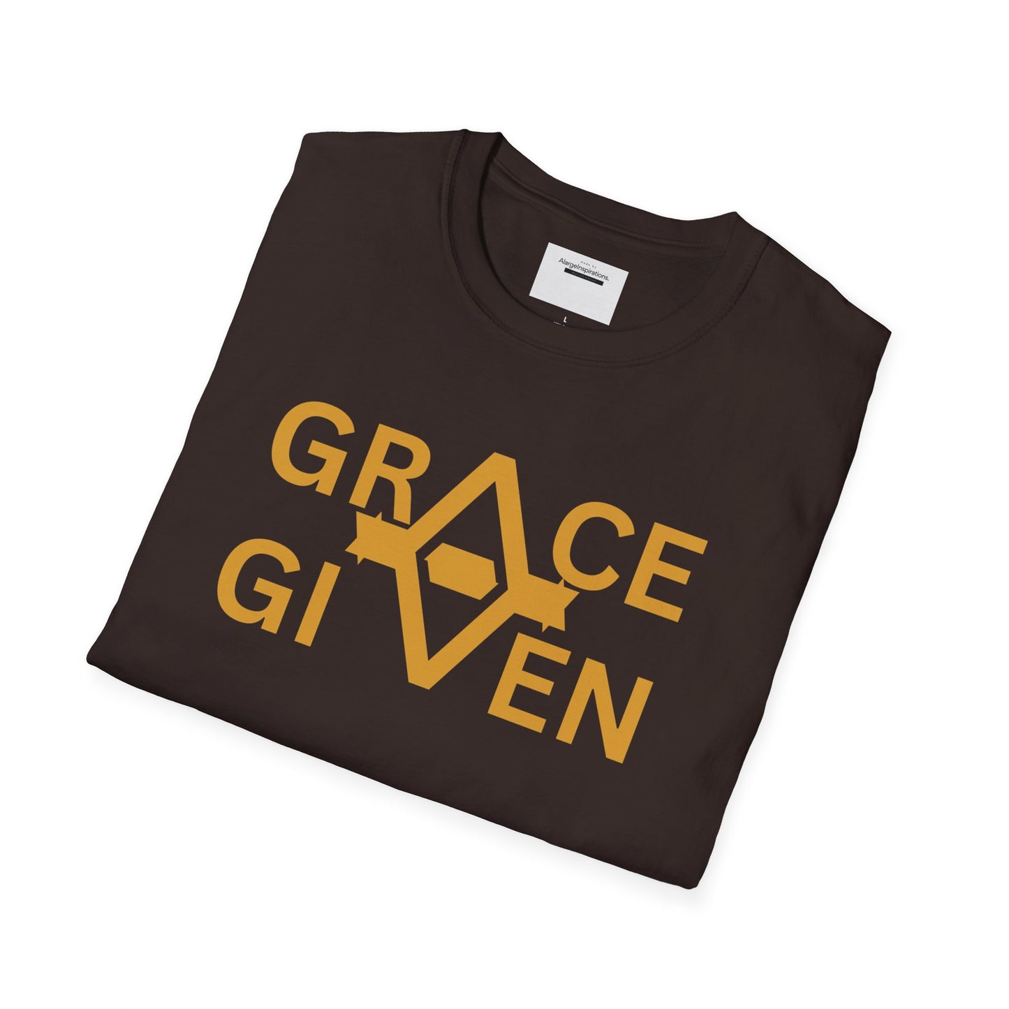 Inspirational Grace Given T-Shirt, Unisex Tee, Positive Affirmation Shirt, Spiritual Apparel,Minimalist Spiritual Apparel,Faith Inspired Tee