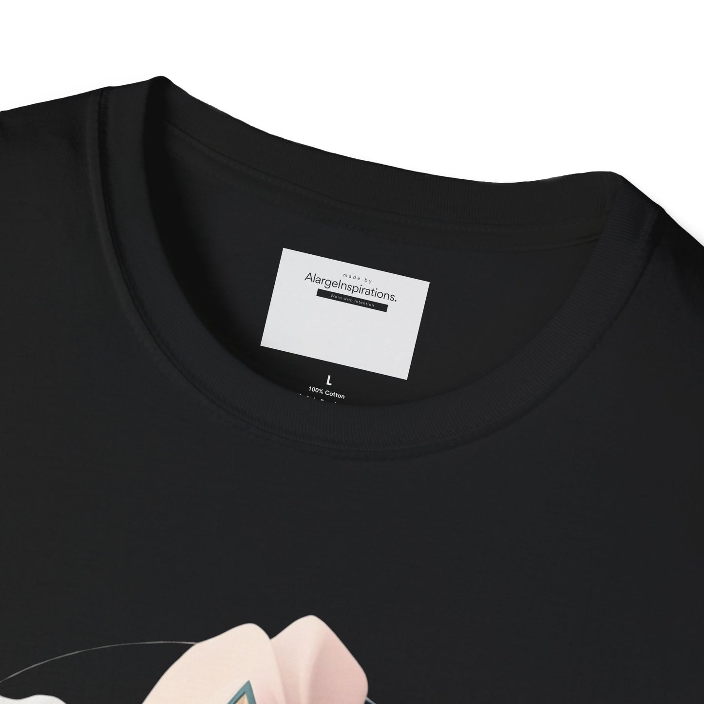 Blooming Vibes Unisex Softstyle T-Shirt, Floral Tee, Feminine Style Shirt, Spring Outfit, Gift for Her, Nature Lover Tee,Self Love Shirt