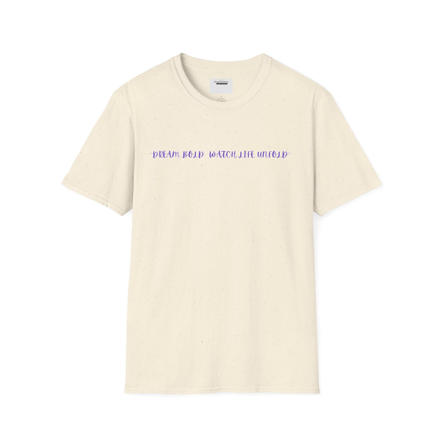 Dream Bold Watch Life Unfold T-Shirt, Motivational Tee, Casual Wear, Gifts for Her, Gifts for Him, Positive Affirmation Gift