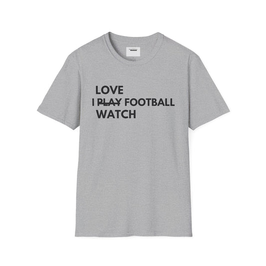 Unisex Sports Love T-Shirt, Sports Fan Tee, Gift for Soccer Lovers, Casual Wear, Game Day Top,Game Day tee, Gift for Football Fans, Golf Tee