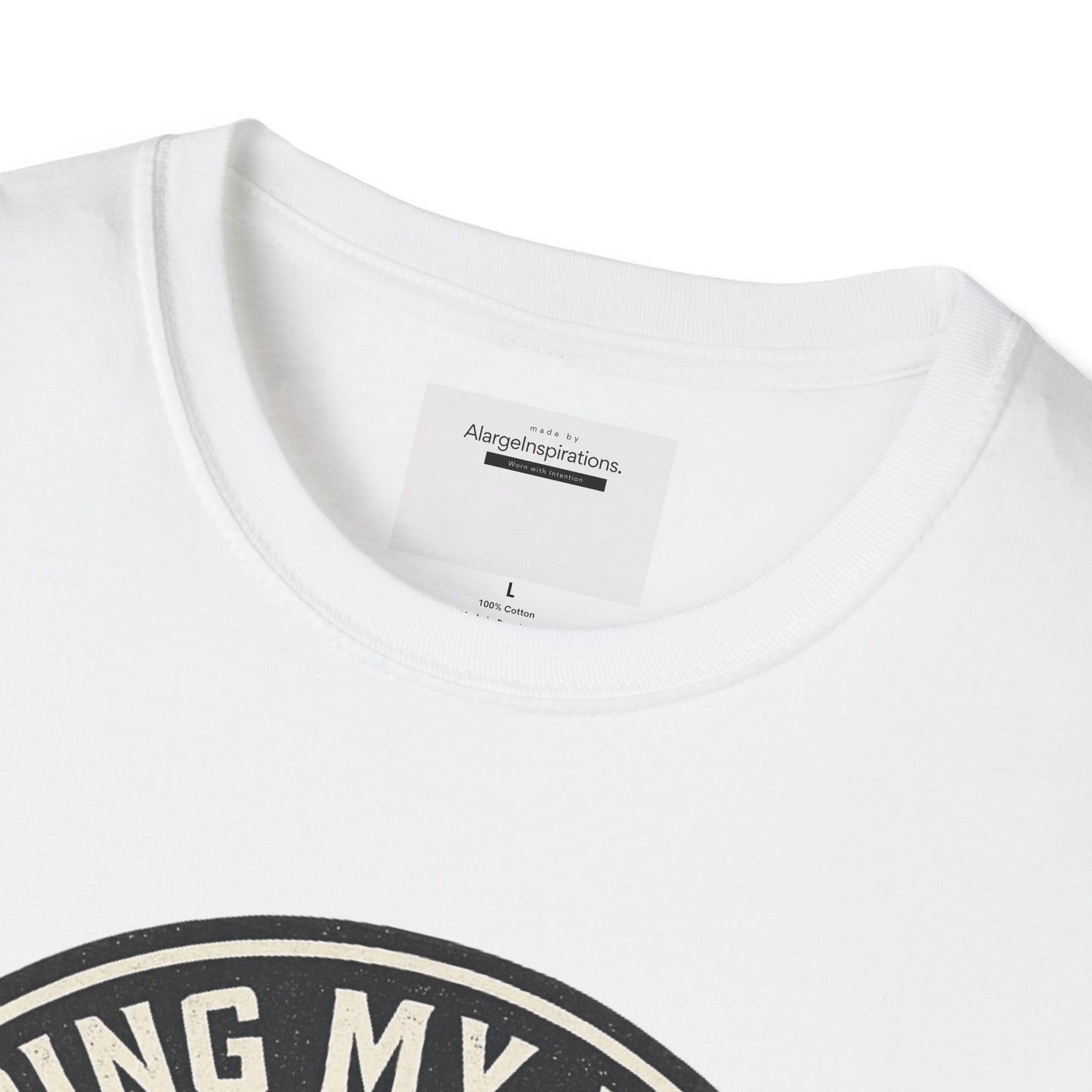 Doing My Part Mostly by Heart T-Shirt | Vintage Fitness Logo Tee | Gym Motivation Shirt | Athletic Grit Apparel