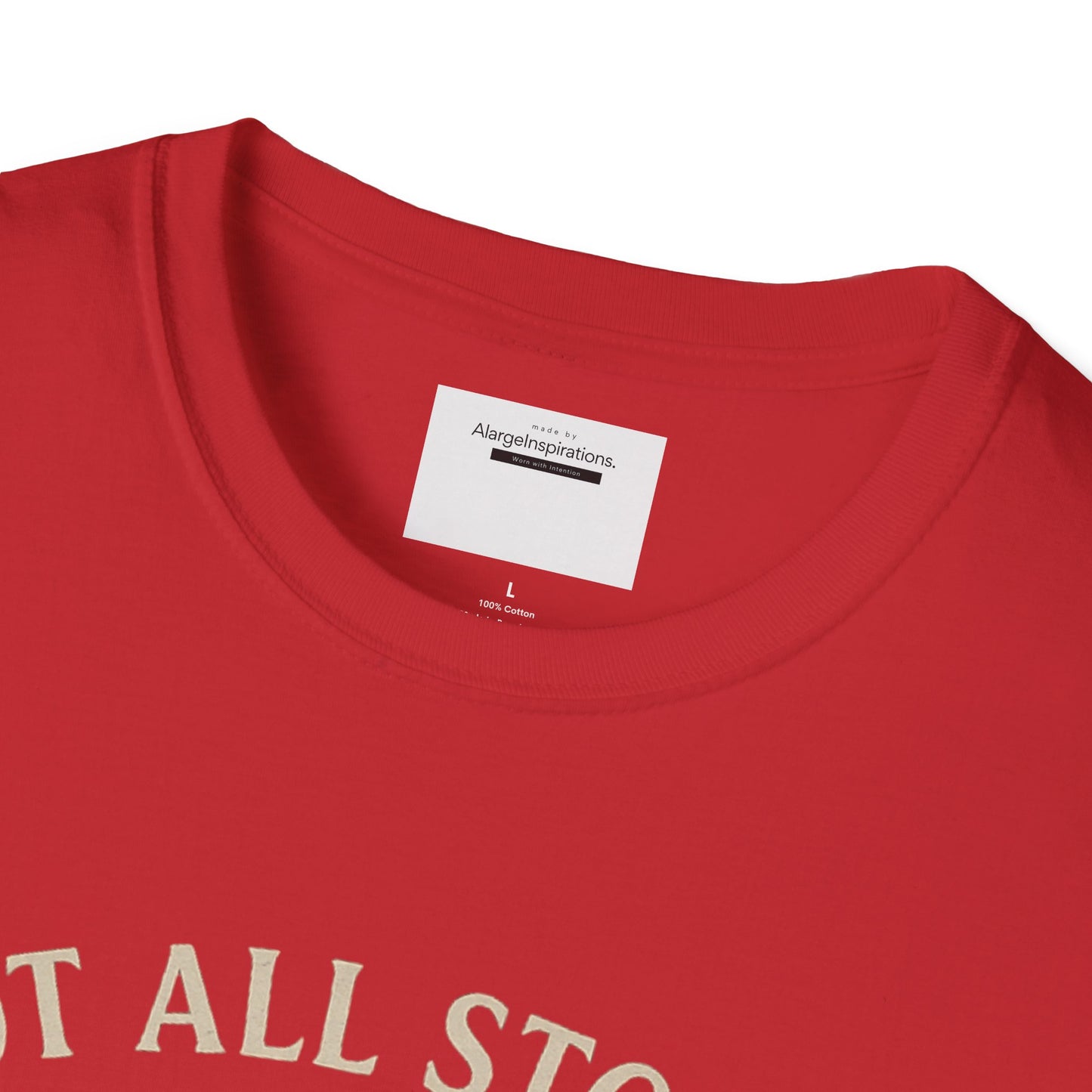 Not All Stories Unisex T-Shirt, Graphic Tee, Unique Gift, Cozy Everyday Wear, Moon & Audience Design, Privacy Statement Tee, Introvert Gift