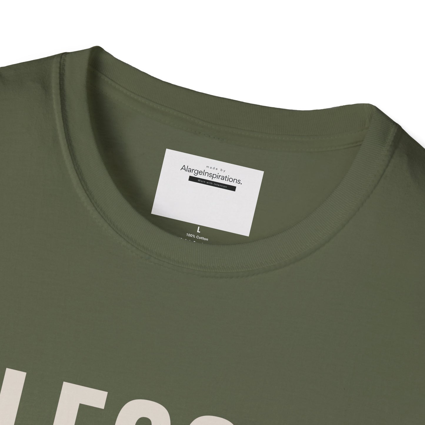 Blessed T-Shirt | Minimal Faith Typography Tee | Christian Inspirational Shirt | Simple Word T Shirt