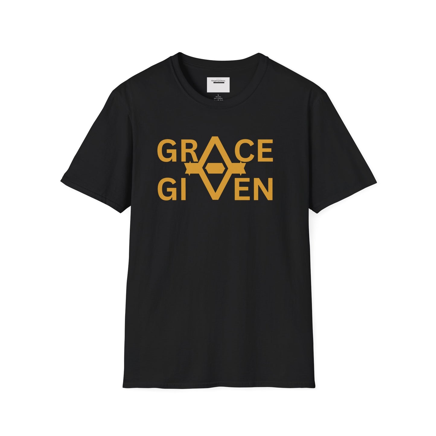 Inspirational Grace Given T-Shirt, Unisex Tee, Positive Affirmation Shirt, Spiritual Apparel,Minimalist Spiritual Apparel,Faith Inspired Tee