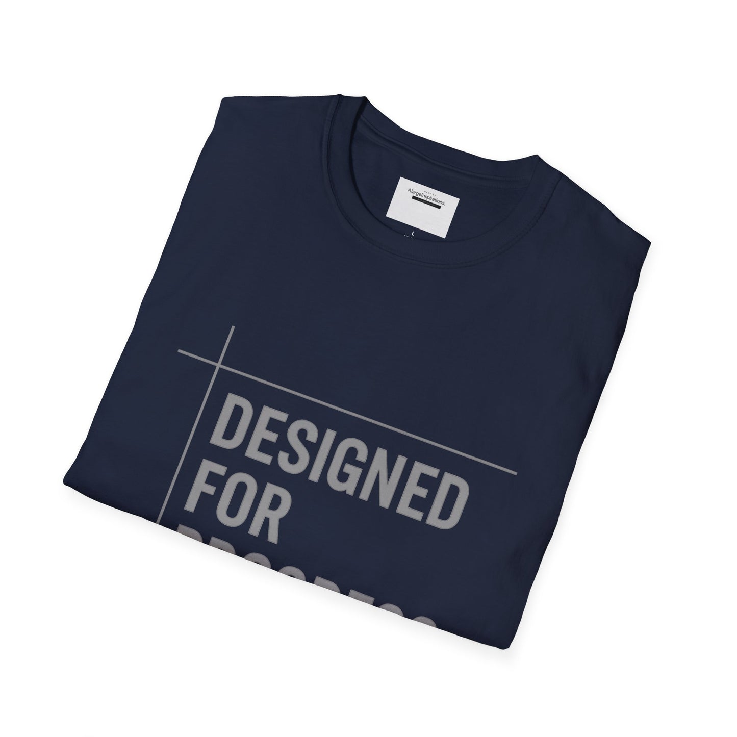 Designed for Progress Shirt , Blueprint Style Motivational Tee, Minimalist Technical Design, Engineer Designer Mindset, Growth QuoteShirt