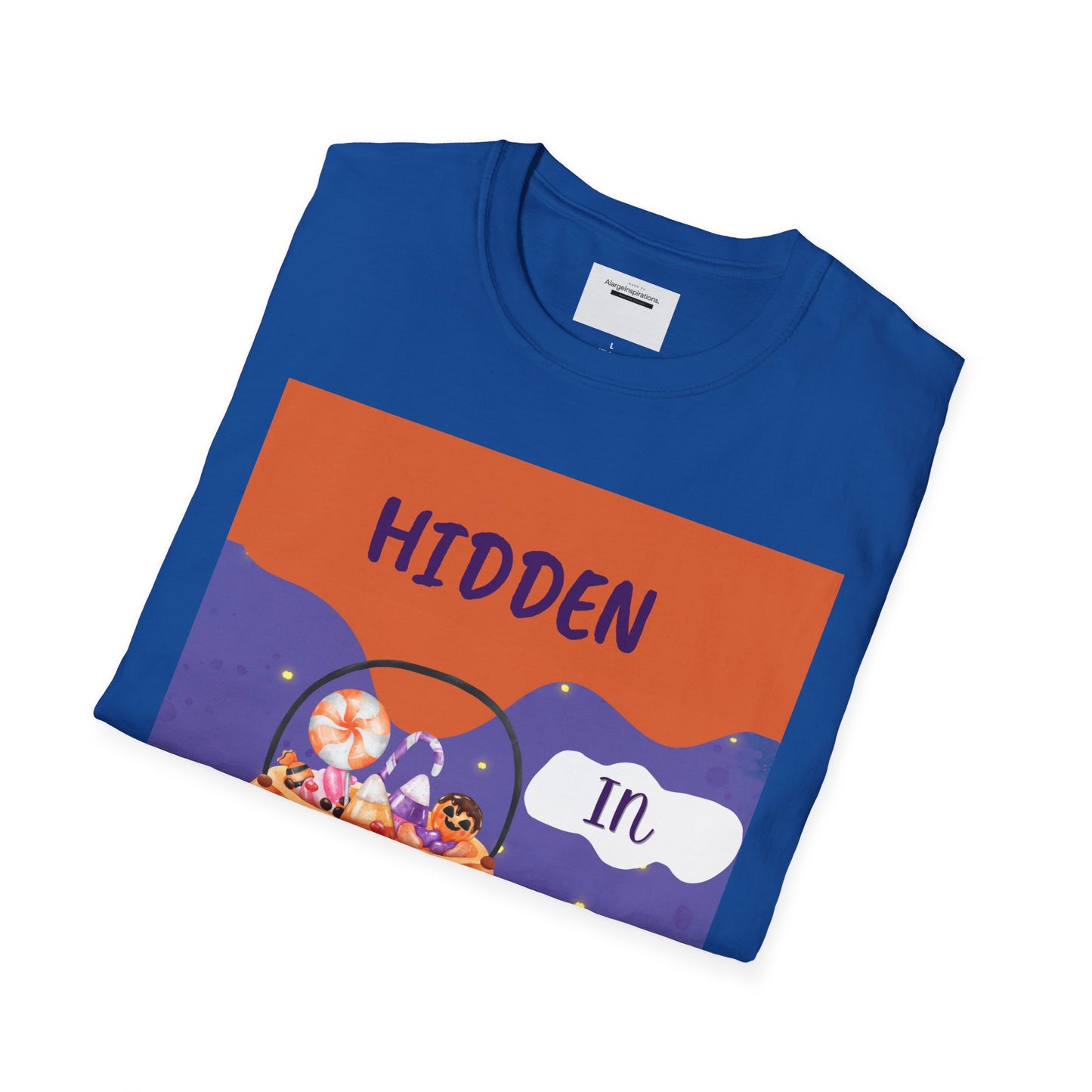 Halloween Pumpkin T-Shirt | Hidden in Plain Sight | Keep It Private T-Shirt for Fall, Keep It Private. Wear It Bold, Spooky Season,