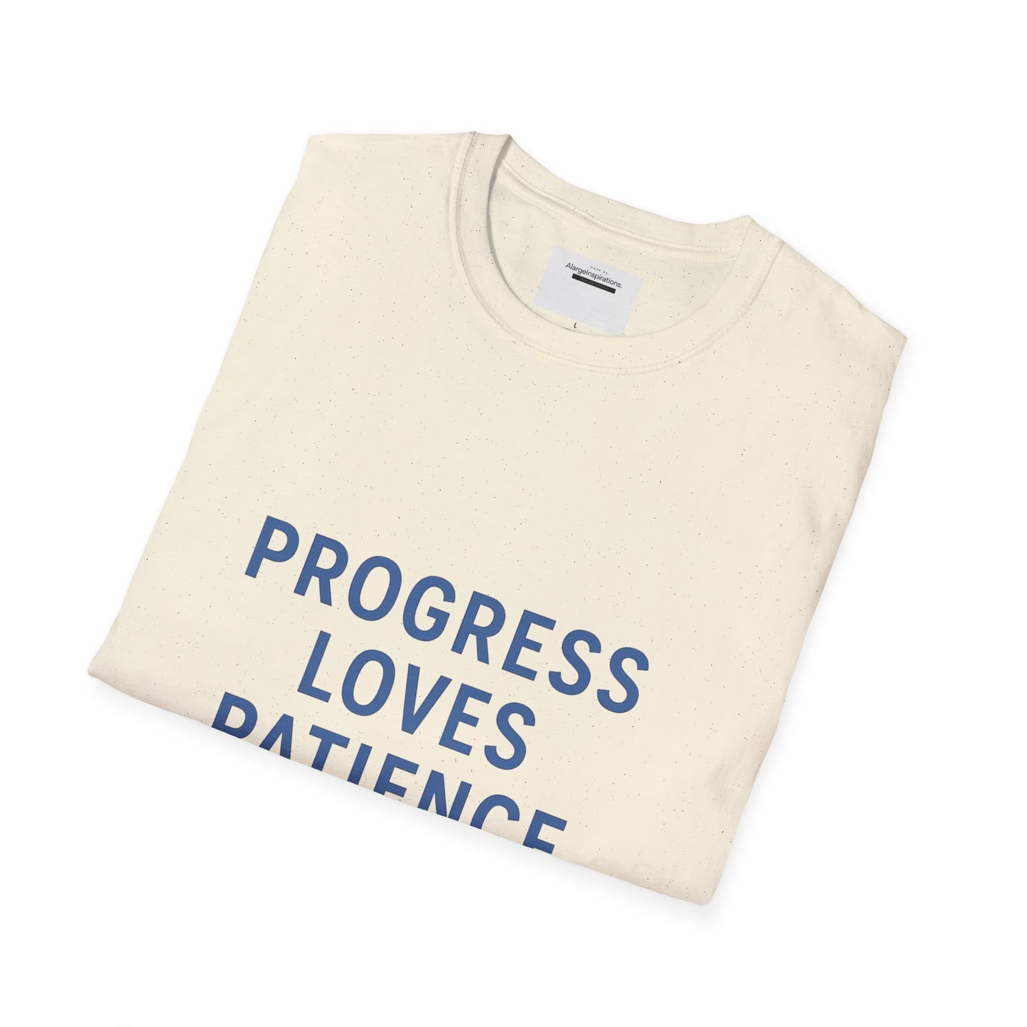 Progress Loves Patience Blueprint Timeline | Minimal Motivational Quote | Growth Mindset Wall Art | Planner & Engineer Inspiration