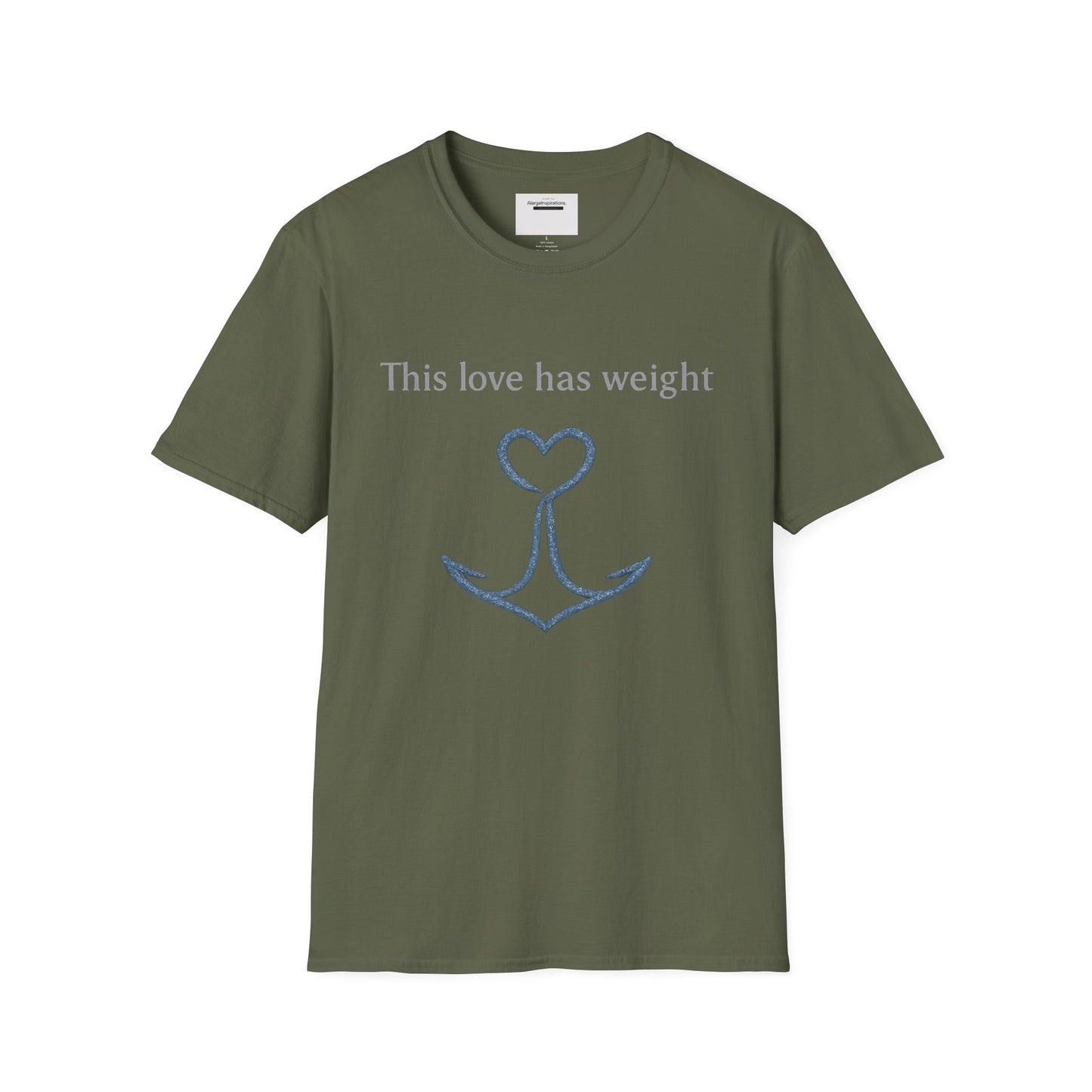 This Love Has Weight Shirt | Anchored Love Quote | Grounded Commitment Valentine Gift | Emotional Stability Design